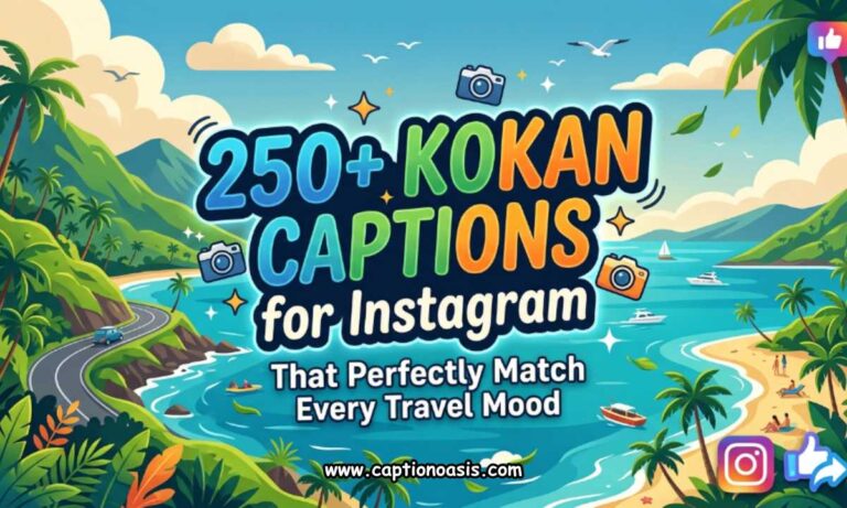250+ Kokan Captions for Instagram That Perfectly Match Every Travel Mood