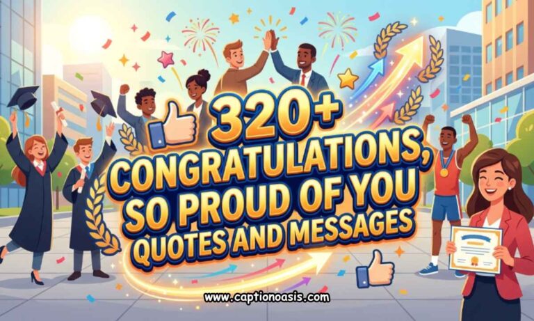 320+ Congratulations, So Proud of You Quotes and Messages