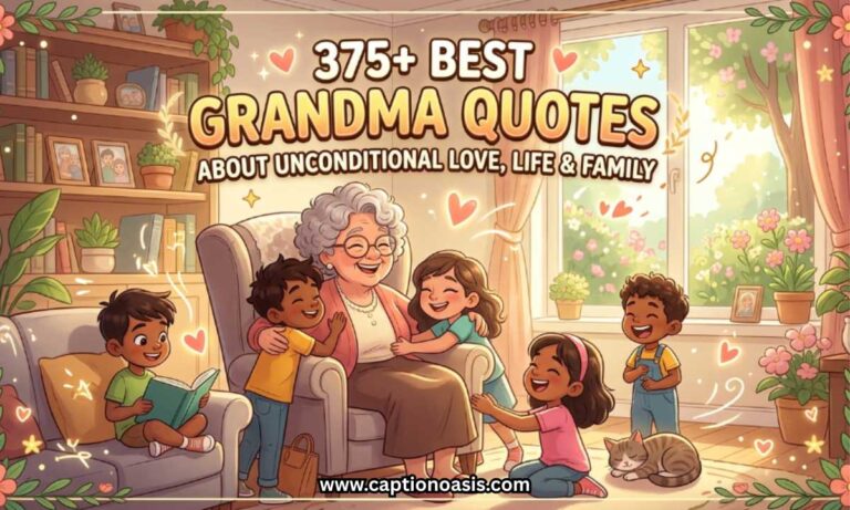 375+ Best Grandma Quotes About Unconditional Love, Life & Family
