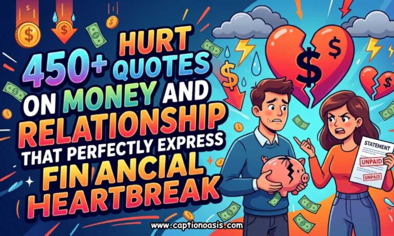 450+ Hurt Quotes on Money and Relationship That Perfectly Express Financial Heartbreak