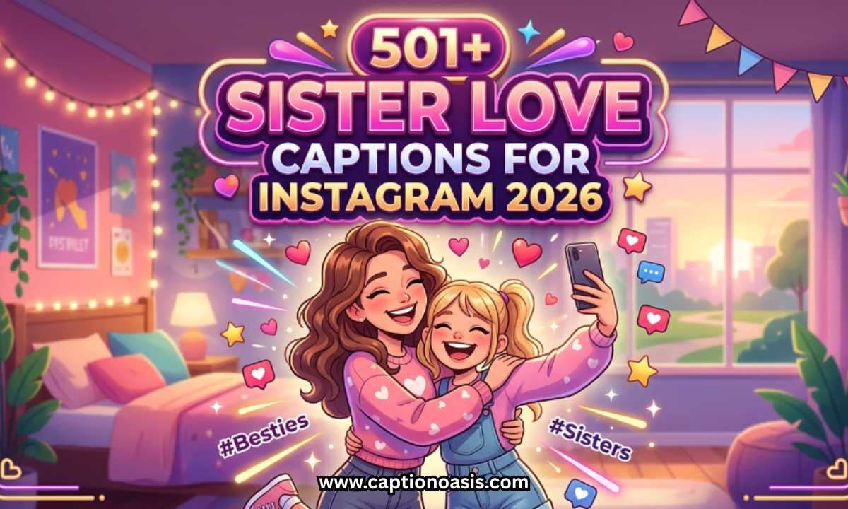 501+ Sister Love Captions for Instagram 2026