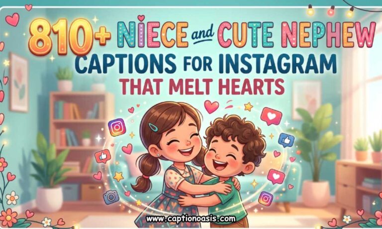 810+ Niece and Cute Nephew Captions for Instagram That Melt Hearts