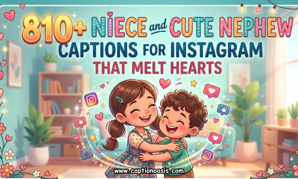 810+ Niece and Cute Nephew Captions for Instagram That Melt Hearts