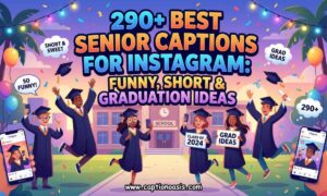 290+ Best Senior Captions for Instagram - Funny, Short & Graduation Ideas