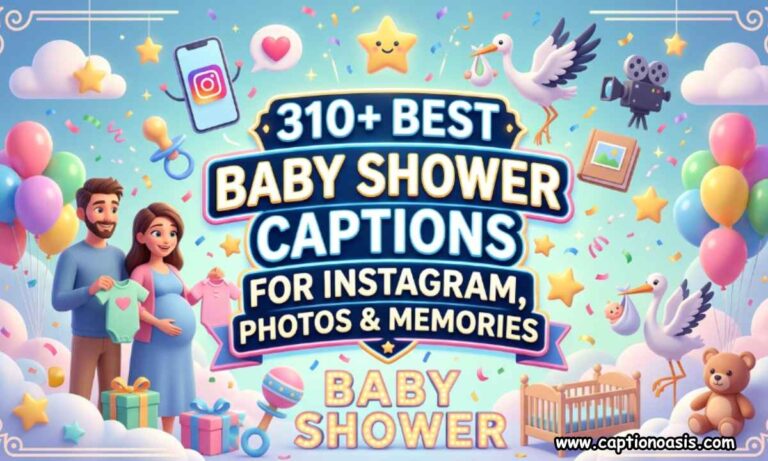 310+ Best Baby Shower Captions for Instagram, Photos & Memories