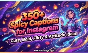 350+ Spicy Captions for Instagram - Cute, Bold, Flirty & Attitude Ideas