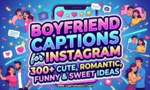Boyfriend Captions for Instagram - 300+ Cute, Romantic, Funny & Sweet Ideas
