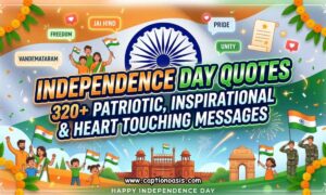 Independence Day Quotes - 320+ Patriotic, Inspirational & Heart Touching Messages
