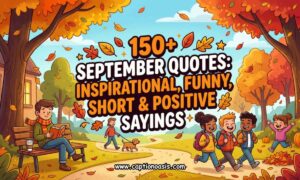 150+ September Quotes - Inspirational, Funny, Short & Positive Sayings