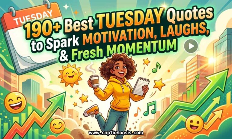 190+ Best Tuesday Quotes to Spark Motivation, Laughs, & Fresh Momentum
