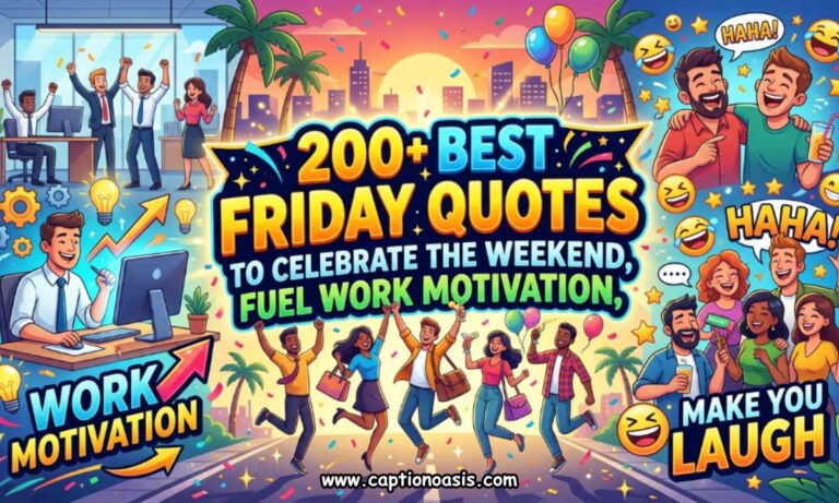 200+ Best Friday Quotes to Celebrate the Weekend, Fuel Work Motivation, & Make You Laugh