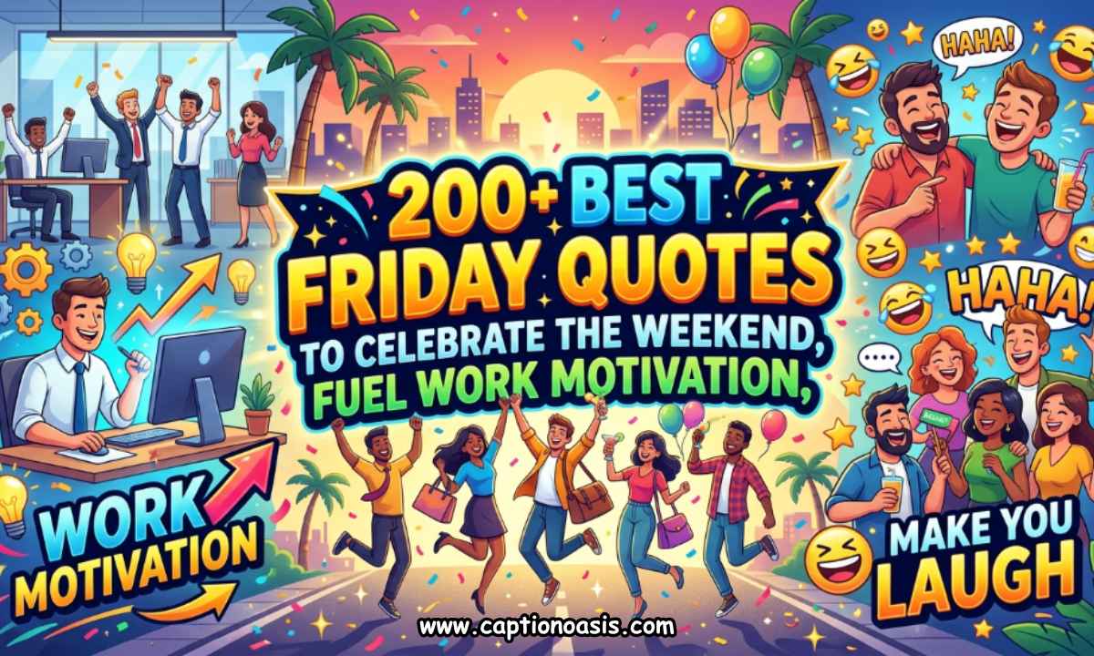 200+ Best Friday Quotes to Celebrate the Weekend, Fuel Work Motivation, & Make You Laugh