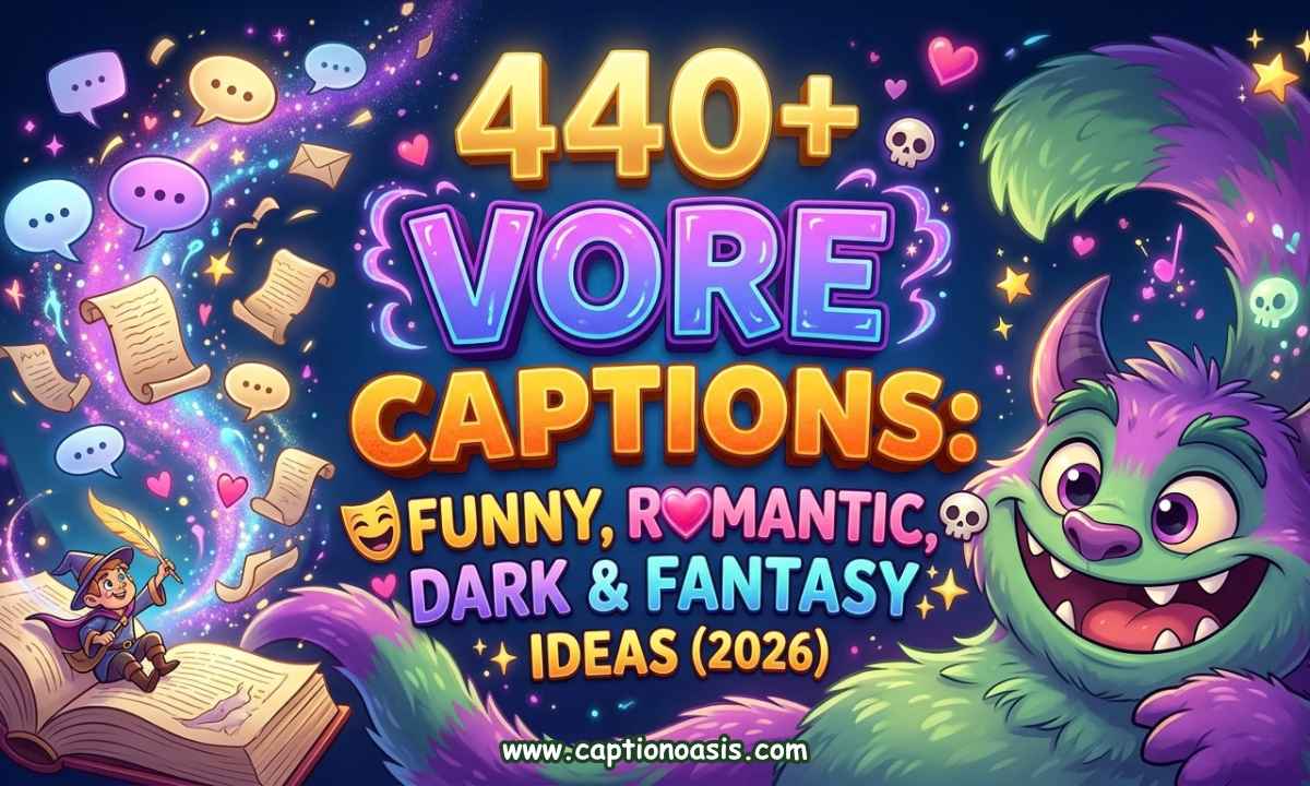 440+ Vore Captions - Funny, Romantic, Dark & Fantasy Ideas (2026)